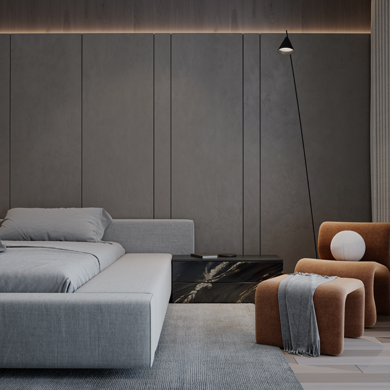 Master bedroom minimalism